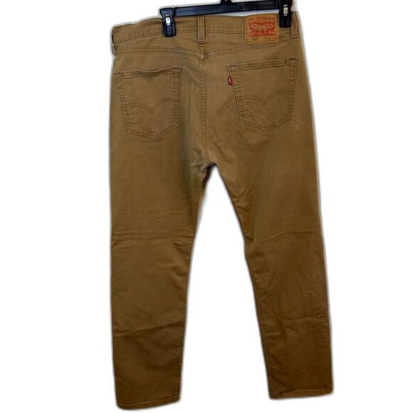 Levi's 505 Men's Jeans Brown Denim Straight Fit Tag 33x32 - Picture 1 of 11